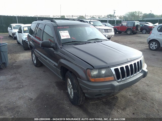 1J4GW48S92C133801 - 2002 JEEP GRAND CHEROKEE  GRAY photo 1