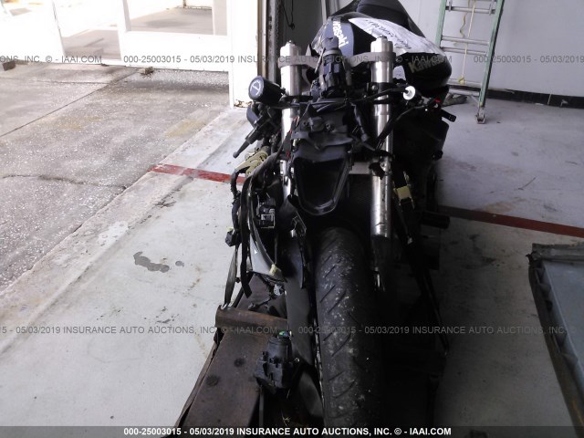 JKAZX4P197A009528 - 2007 KAWASAKI ZX600 P BLACK photo 5