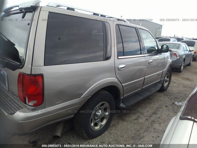 5LMFU28R72LJ17162 - 2002 LINCOLN NAVIGATOR 金色 照片 4