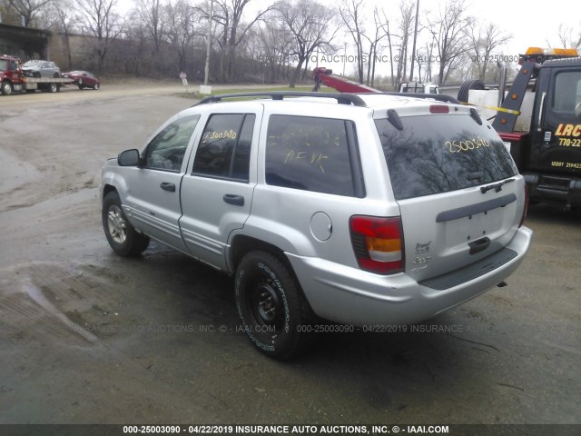 1J4GW48S04C172408 - 2004 JEEP GRAND CHEROKEE LAREDO/COLUMBIA/FREEDOM 银色 照片 3