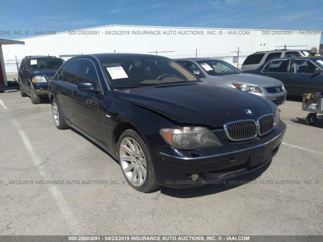 WBAHN83556DT36624 - 2006 BMW 750 LI BLACK photo 1