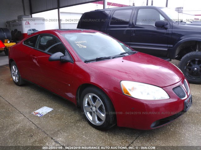 1G2ZH158264271393 - 2006 PONTIAC G6 GT RED photo 1