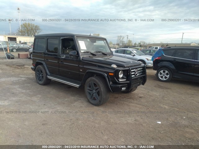 WDCYC3HF0FX238025 - 2015 MERCEDES-BENZ G 550 BLACK photo 1