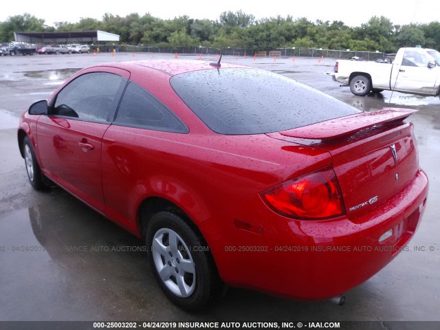1G2AL18H397137907 - 2009 PONTIAC G5 RED photo 3
