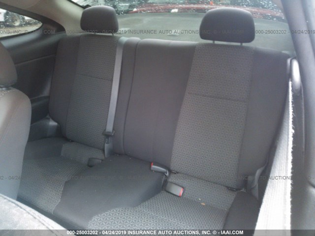 1G2AL18H397137907 - 2009 PONTIAC G5 RED photo 8