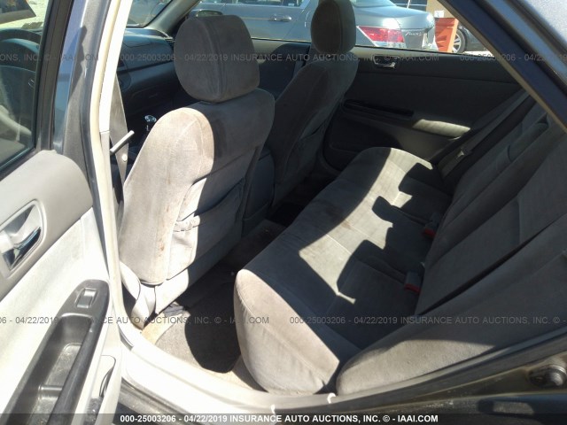 JTDBE32K153006132 - 2005 TOYOTA CAMRY LE/XLE/SE GRAY photo 8