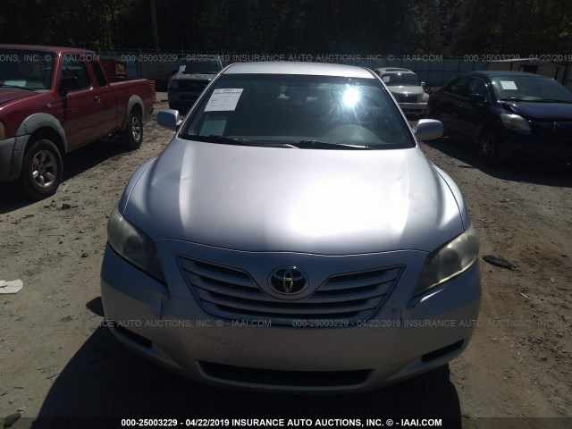 4T1BE46K09U918567 - 2009 TOYOTA CAMRY SE/LE/XLE SILVER photo 6