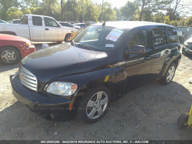 3GNCA13B09S609857 - 2009 CHEVROLET HHR Negro foto 2