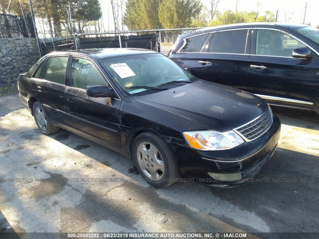 4T1BF28B13U331042 - 2003 TOYOTA AVALON XL/XLS BLACK photo 1