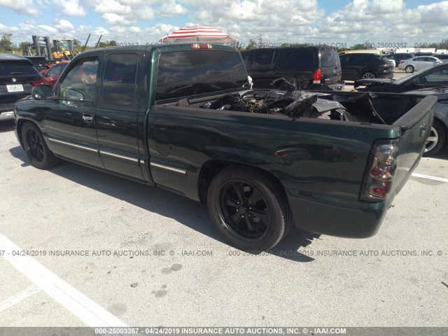 2GCEC19T411255756 - 2001 CHEVROLET SILVERADO C1500 GREEN photo 3