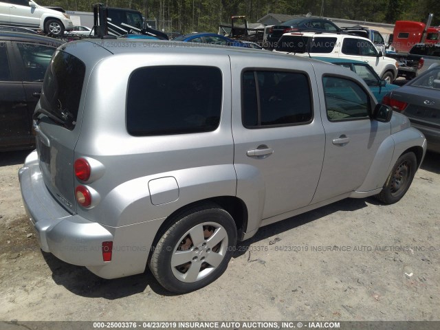 3GNCA13BX9S625001 - 2009 CHEVROLET HHR LS Күміс фото 4