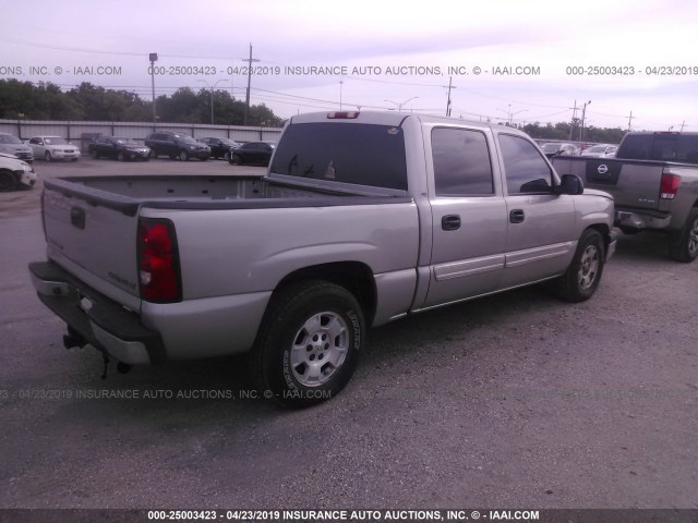 2GCEC13T051282628 - 2005 CHEVROLET SILVERADO C1500 Champagne photo 4