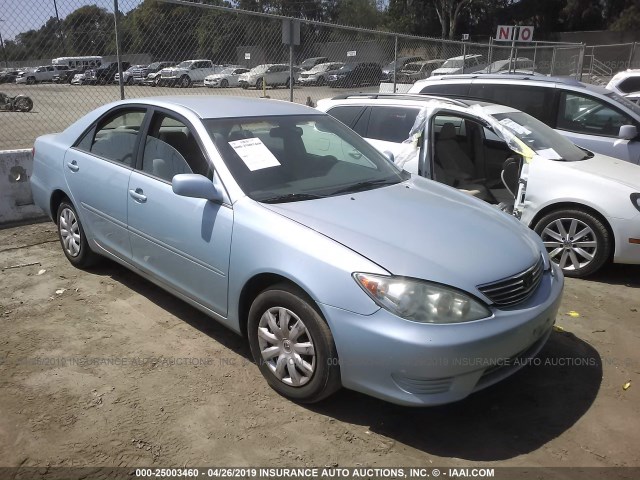 4T1BE30K75U523136 - 2005 TOYOTA CAMRY LE/XLE/SE Light Blue photo 1