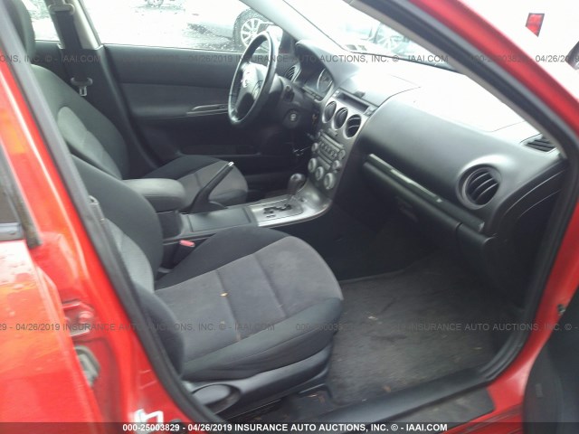 1YVFP84D345N50779 - 2004 MAZDA 6 S RED photo 5