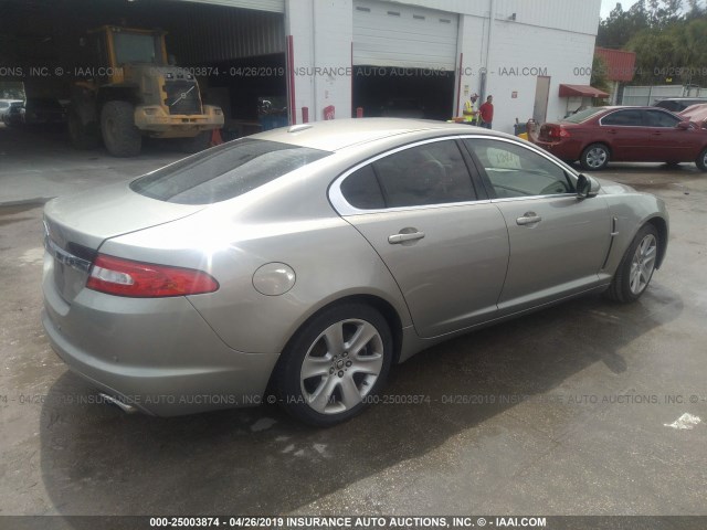 SAJWA0FA7AHR71525 - 2010 JAGUAR XF LUXURY BROWN photo 4