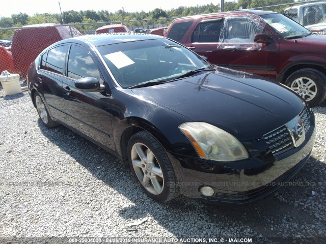 1N4BA41E35C877407 - 2005 NISSAN MAXIMA SE/SL BLACK photo 1