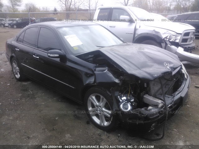 WDBUF56J66A959787 - 2006 MERCEDES-BENZ E 350 BLACK photo 1