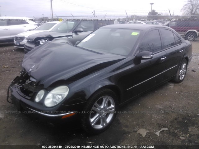 WDBUF56J66A959787 - 2006 MERCEDES-BENZ E 350 BLACK photo 2