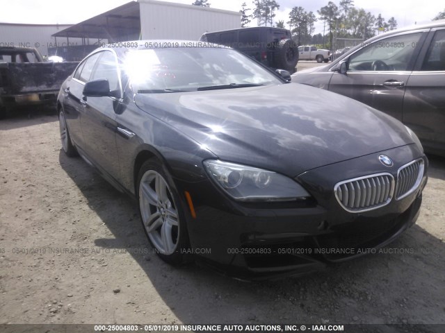 WBA6B2C56DDG66592 - 2013 BMW 650 I BLACK photo 1