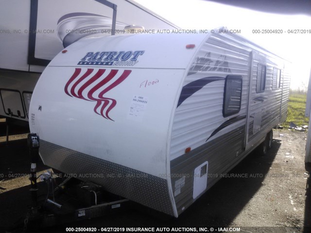 4X4TCKD27DK018639 - 2013 FOREST RIVER PATRIOT TRAVEL TRAILER  Unknown photo 2