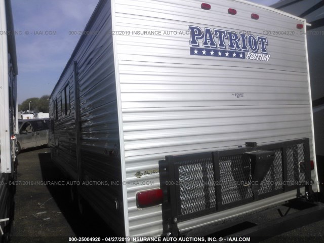 4X4TCKD27DK018639 - 2013 FOREST RIVER PATRIOT TRAVEL TRAILER  Unknown photo 3