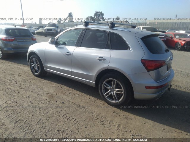 WA1LFAFP5FA110514 - 2015 AUDI Q5 PREMIUM PLUS SILVER photo 3