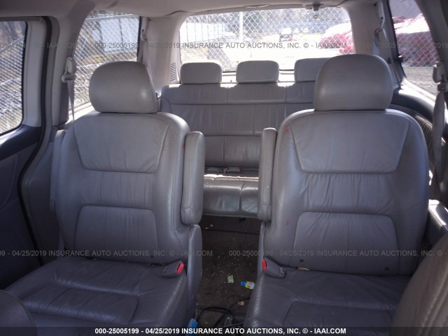 5FNRL18933B051747 - 2003 HONDA ODYSSEY EXL SILVER photo 8