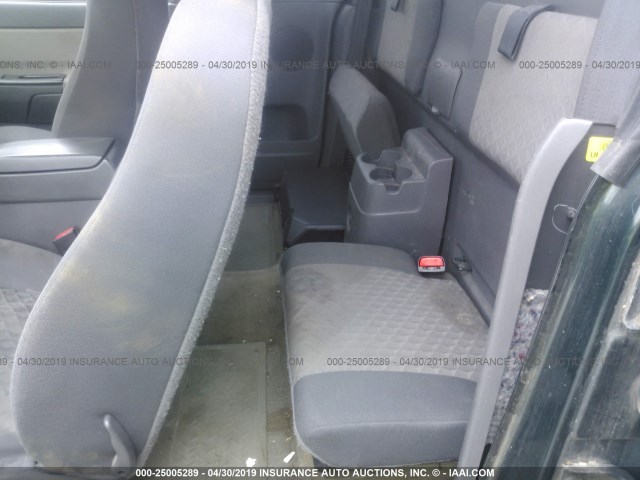 1GTCS196558169427 - 2005 GMC CANYON GREEN photo 8