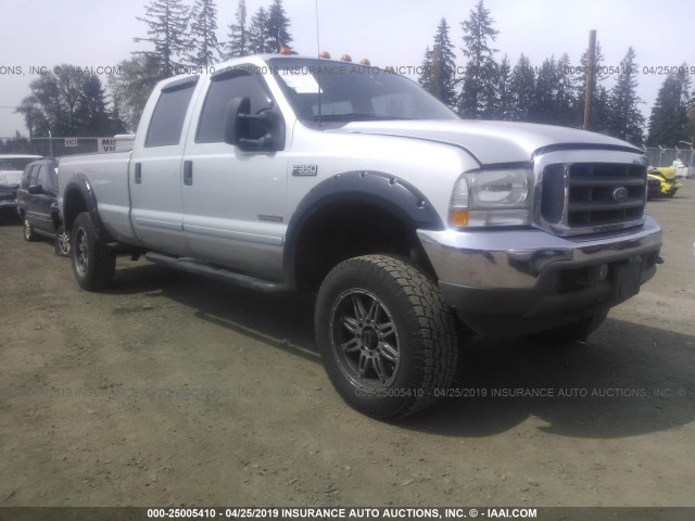 1FTSW31P93EC30339 - 2003 FORD F350 SRW SUPER DUTY SILVER photo 1