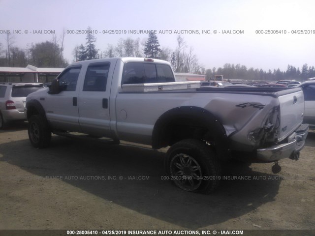 1FTSW31P93EC30339 - 2003 FORD F350 SRW SUPER DUTY SILVER photo 3