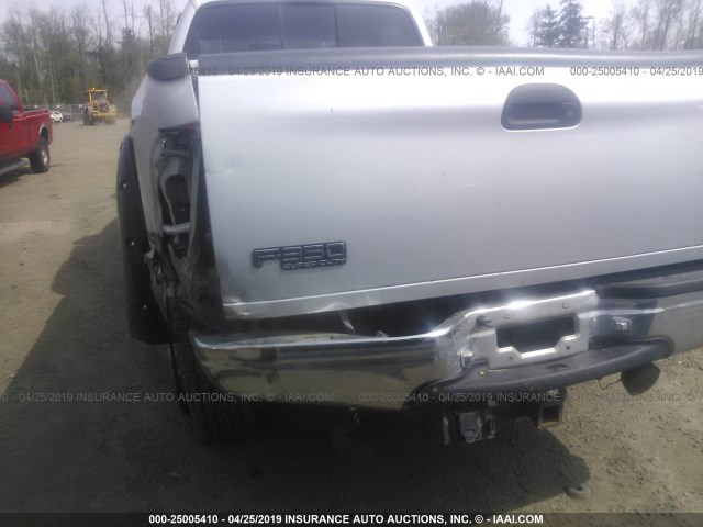 1FTSW31P93EC30339 - 2003 FORD F350 SRW SUPER DUTY SILVER photo 6