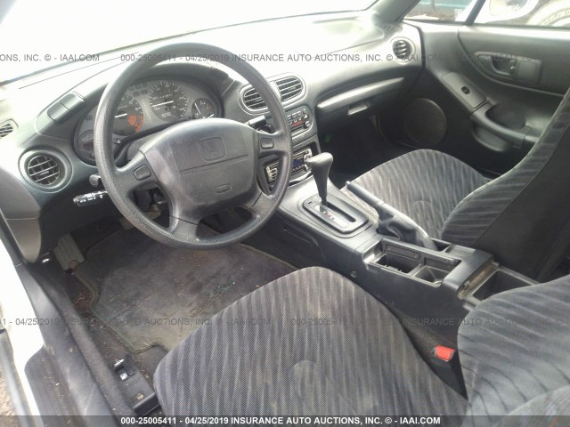 JHMEH6243TS002284 - 1996 HONDA CIVIC DEL SOL S WHITE photo 5