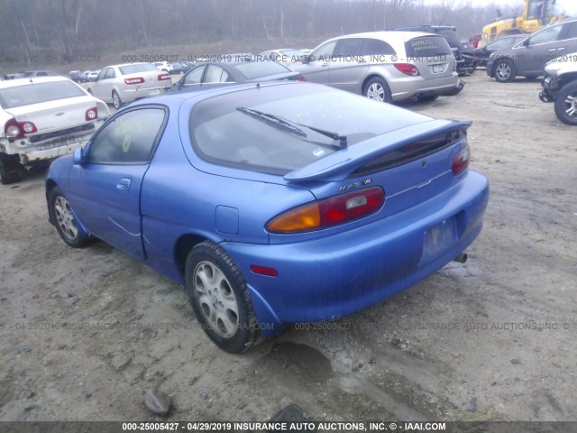 JM1EC4322P0202351 - 1993 MAZDA MX-3 GS BLUE photo 3