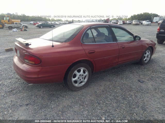 1G3WH52K1WF357899 - 1998 OLDSMOBILE INTRIGUE MAROON photo 4