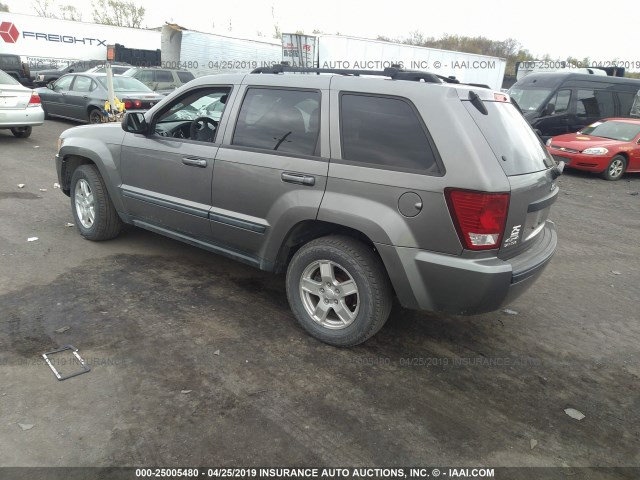 1J8GR48K07C651759 - 2007 JEEP GRAND CHEROKEE LAREDO/COLUMBIA/FREEDOM 灰色 照片 3