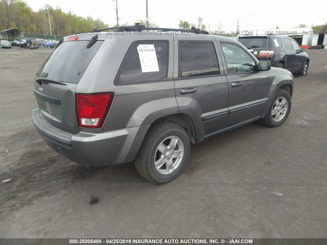 1J8GR48K07C651759 - 2007 JEEP GRAND CHEROKEE LAREDO/COLUMBIA/FREEDOM 灰色 照片 4