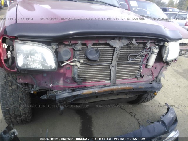 5TESN92N33Z263918 - 2003 TOYOTA TACOMA XTRACAB PRERUNNER RED photo 6