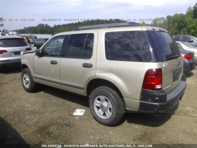 1FMZU62K35UA72612 - 2005 FORD EXPLORER XLS/XLS SPORT 金色 照片 3