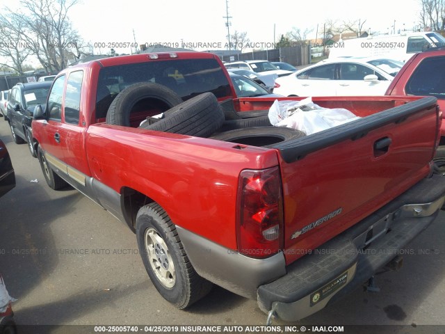 2GCEC19V331397696 - 2003 CHEVROLET SILVERADO C1500 RED photo 3