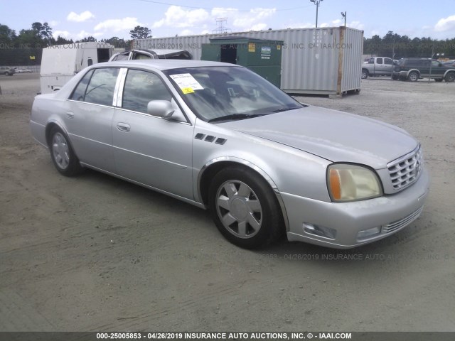 1G6KF57961U135456 - 2001 CADILLAC DEVILLE DTS SILVER photo 1