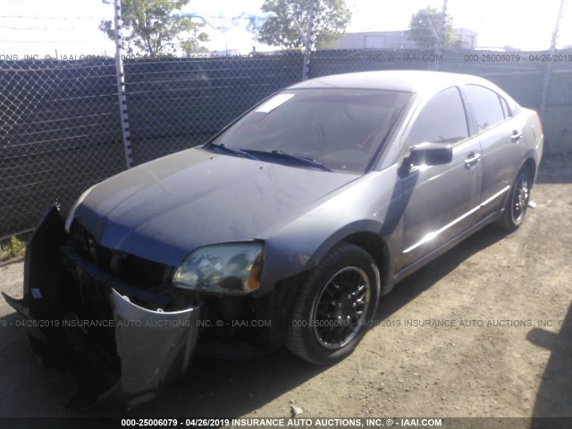 4A3AB36F14E108029 - 2004 MITSUBISHI GALANT ES MEDIUM/LS MEDIUM GRAY photo 2