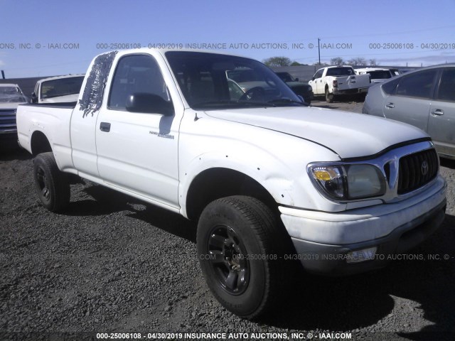 5TESM92N32Z079595 - 2002 TOYOTA TACOMA XTRACAB PRERUNNER თეთრი ფოტო 1