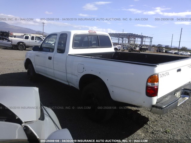 5TESM92N32Z079595 - 2002 TOYOTA TACOMA XTRACAB PRERUNNER თეთრი ფოტო 3