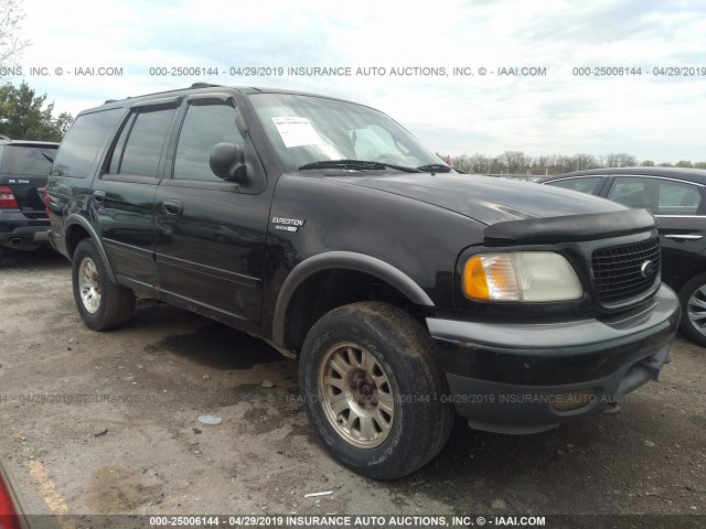 1FMPU16L2YLA88940 - 2000 FORD EXPEDITION XLT BLACK photo 1