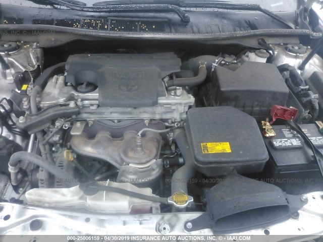 4T1BF1FK9DU243323 - 2013 TOYOTA CAMRY L/SE/LE/XLE 银色 照片 10