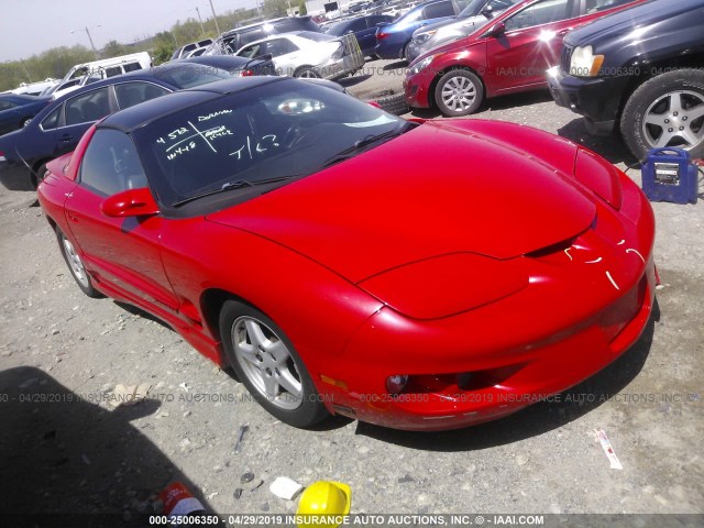 2G2FS22K312150185 - 2001 PONTIAC FIREBIRD RED photo 1