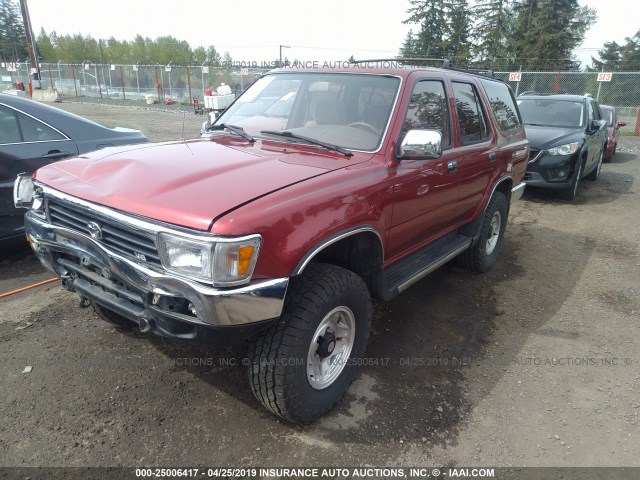 JT3VN39W1R0153939 - 1994 TOYOTA 4RUNNER VN39 SR5 RED photo 2