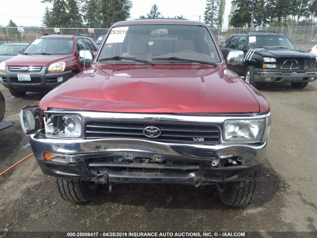 JT3VN39W1R0153939 - 1994 TOYOTA 4RUNNER VN39 SR5 RED photo 6