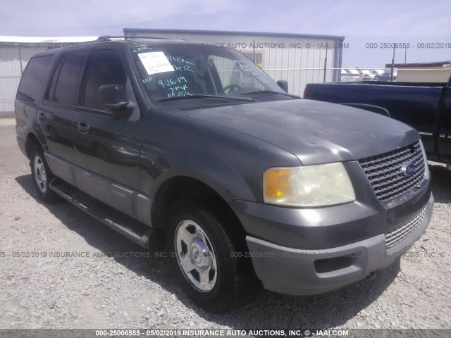 1FMPU16W03LB17449 - 2003 FORD EXPEDITION XLT GRAY photo 1