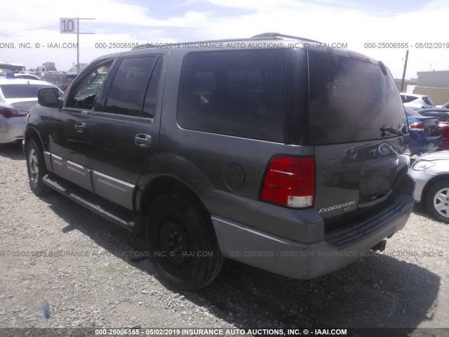 1FMPU16W03LB17449 - 2003 FORD EXPEDITION XLT GRAY photo 3